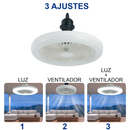 Luminária LED com Ventilador | FanMaster® (COMPRE 1 LEVE 2)