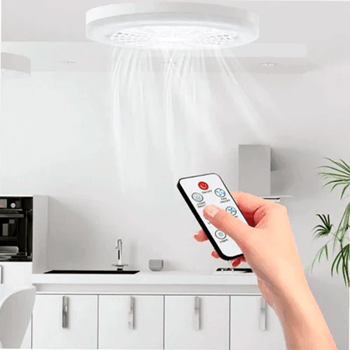 Luminária LED com Ventilador | FanMaster® (COMPRE 1 LEVE 2)