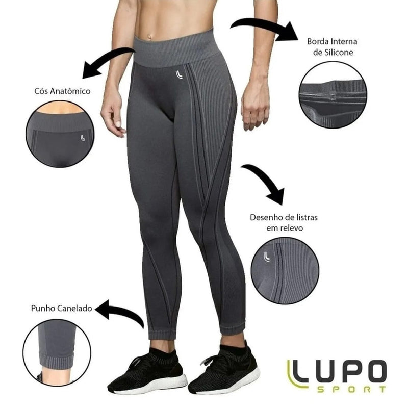 (APENAS HOJE!) Kit 5 Calças legging Lupo + Brinde Topper Lupo - Ultimas Unidades
