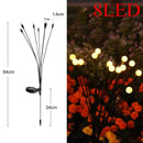 Lampadas de Led Solar à prova d'água Firefly (6,8 e 10 LEDs)