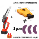 Multi-funcional serra retrátil de altura retrátil (Amolador de Brinde)