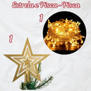 Árvore de Natal 150cm 300 Galhos - Kit Completo (80 Enfeites)